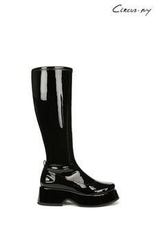 Črni srednje dolgi škornji Circus NY Kimberly Calf (N59270) | €160