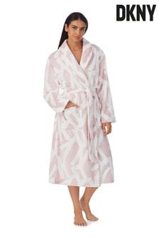 DKNY Pink Signature Supersoft Robe Dressing Gown (N59355) | 152 €