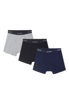 Aubin Hellston Boxer Shorts 3 Pack (N60457) | 312 SAR