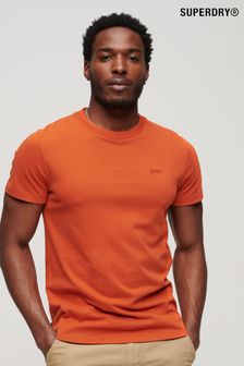 Superdry Orange Cotton Essential Logo T-Shirt (N60609) | €25