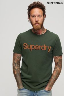 Superdry Green Core Logo Classic T-Shirt (N60648) | $37