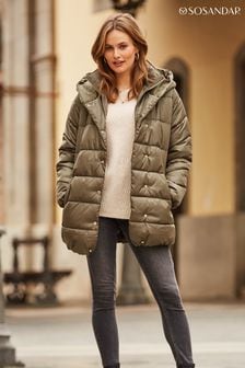 Sosandar Wattierter Mantel mit Wolle (N60985) | 178 €