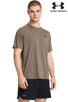 Under Armour Taupe Brown Tech 2 T-Shirt (N61042) | 134 QAR