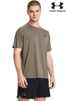 Under Armour Taupe Brown Tech 2 T-Shirt (N61042) | $46