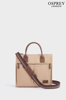 OSPREY LONDON The Maverick Canvas & Leather Workbag with Washbag
