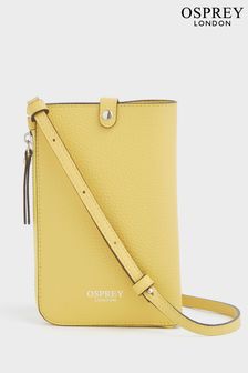 Osprey London The Electra Italian Leather Lanyard Phone Bag (N61543) | €235