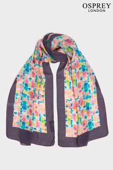 OSPREY LONDON Natural The Paintbox Boxed Scarf