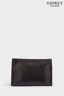 ブラック - Osprey London The Carter Leather Washbag (N61597) | ￥13,210