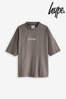 Hype Kids Scribble Brown T-Shirt (N61633) | 128 SAR