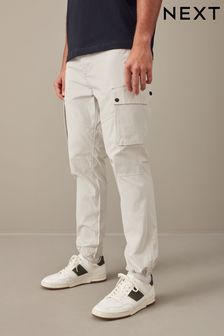 Off White Slim Lightweight Stretch Cargo Utility Trousers (N61909) | €31