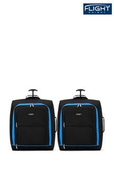 Albastru - Zbor Knight Soft Cabin Carry-on Geantă Ba Compatibil 2 roți (N62208) | 298 LEI