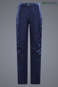 Mountain Warehouse Blue Womens Ultra Super Waterproof Trousers (N62244) | €229