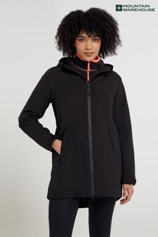 Mountain Warehouse Black Womens Hilltop II Waterproof Coat (N62247) | ₪ 322