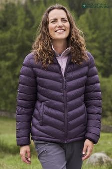 Mountain Warehouse Purple Womens Seasons Water Resistant Padded Jacket (N62260) | SGD 124