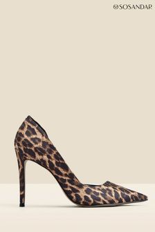 Sosandar Black Cut Out Detail Stiletto Heels Courts Shoes (N62331) | 130 €