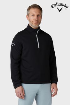 Callaway Apparel Herren Golf Hex Fleeceoberteil, Schwarz (N62349) | 101 €