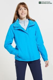 Mountain Warehouse Blue Womens Storm Waterproof 3 In 1 Jacket (N62505) | kr1,454