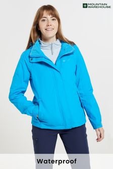 Mountain Warehouse Blue Womens Storm Waterproof 3 In 1 Jacket (N62505) | $192