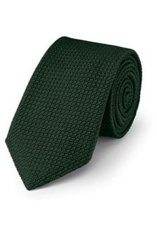 Charles Tyrwhitt Green Grenadine Italian Tie (N62559) | SGD 116