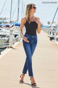 Sosandar Blue Superstretch Slim Leg Jeans (N62855) | kr714