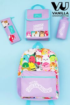 Vanilla Underground Purple Squishmallows Girls 4 Piece Backpack Set (N62880) | €38