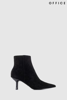 Office Ankle Sock Boot With Stiletto Heel