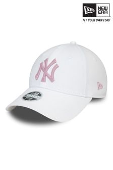 Weiß - New Era® Womens New York Yankees Metallic Logo 9forty Cap (N62982) | 39 €