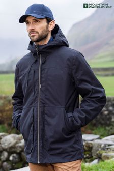 Черный - Мужская непромокаемая куртка Mountain Warehouse Route (N63032) | €110