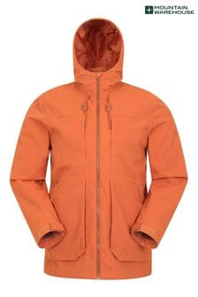 Mountain Warehouse Orange Mens Route Waterproof Jacket (N63051) | 123 €