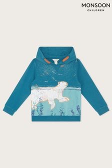 Monsoon世界自然基金會聯名北極熊印花連帽衫 (N63131) | NT$1,310 - NT$1,490