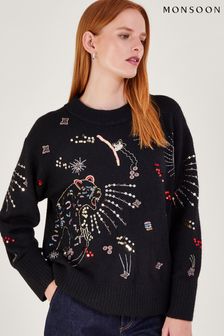 Monsoon pulover z leopardjim vzorcem (N63150) | €45