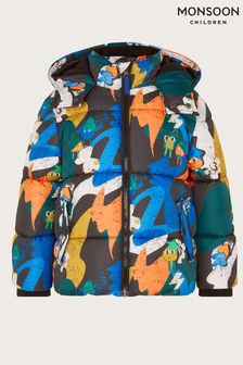 Monsoon Green Padded Puffer Jacket (N63174) | ￥8,810 - ￥10,570