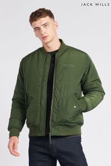 Jachetă model aviator Jack Wills Bărbați Verde (N63252) | 591 LEI