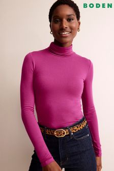 Boden Pink Polly Jersey Top (N63281) | €26