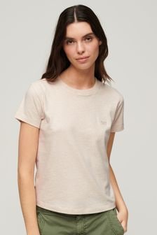 Superdry Nude Essential Logo 90's T-Shirt (N63481) | $34