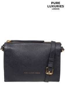 Pure Luxuries London Niki Nappa Leather Cross-Body Bag (N63615) | $121