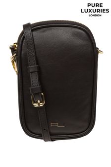 Pure Luxuries London Alaina Nappa Leather Cross-Body Phone Bag (N63638) | $79