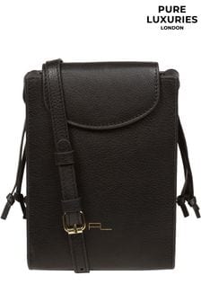 Pure Luxuries London Kiana Nappa Leather Cross-Body Phone Bag (N63690) | €50