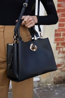 Черная сумка с длинным ремешком Luella Grey Margaux (N64008) | €146