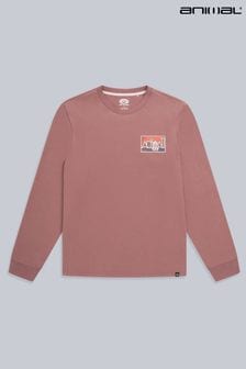 Animal Mens Pink Tommy Organic T-shirt (N64177) | NT$1,310