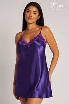 Пурпурный - Avenue ночная рубашка Boux Amelia (N64364) | €40