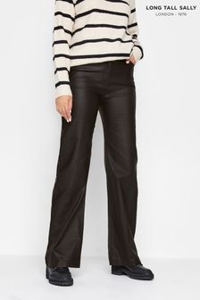 Long Tall Sally Coated Wide Leg Jeans