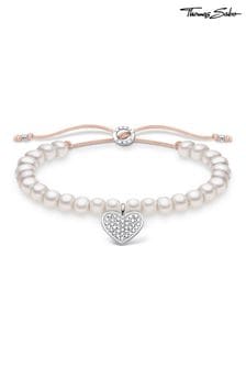 Thomas Sabo White Handcrafted Pearl Bracelet (N64773) | $174