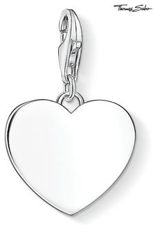 Thomas Sabo Silver Engravable Heart Charm (N64824) | $86