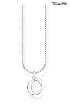 Thomas Sabo Silver Charm Club Initial Necklace (N64897) | €75