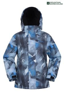 Mountain Warehouse Multi Kids Fleece Lined Printed Ski Jacket (N65125) | $122