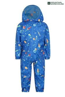 Mountain Warehouse Blue Toddler Waterproof Printed Rainsuit (N65138) | 198 QAR