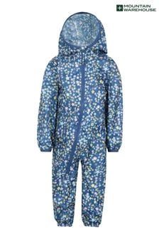 Mountain Warehouse Blue Sky Toddler Waterproof Printed Rainsuit (N65139) | 198 QAR
