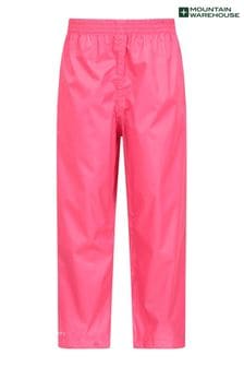 Mountain Warehouse Pink Pakka II Waterproof Kids Trousers (N65142) | €30