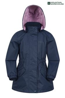 Mountain Warehouse Blue Kids Dale Waterproof Jacket (N65188) | kr519